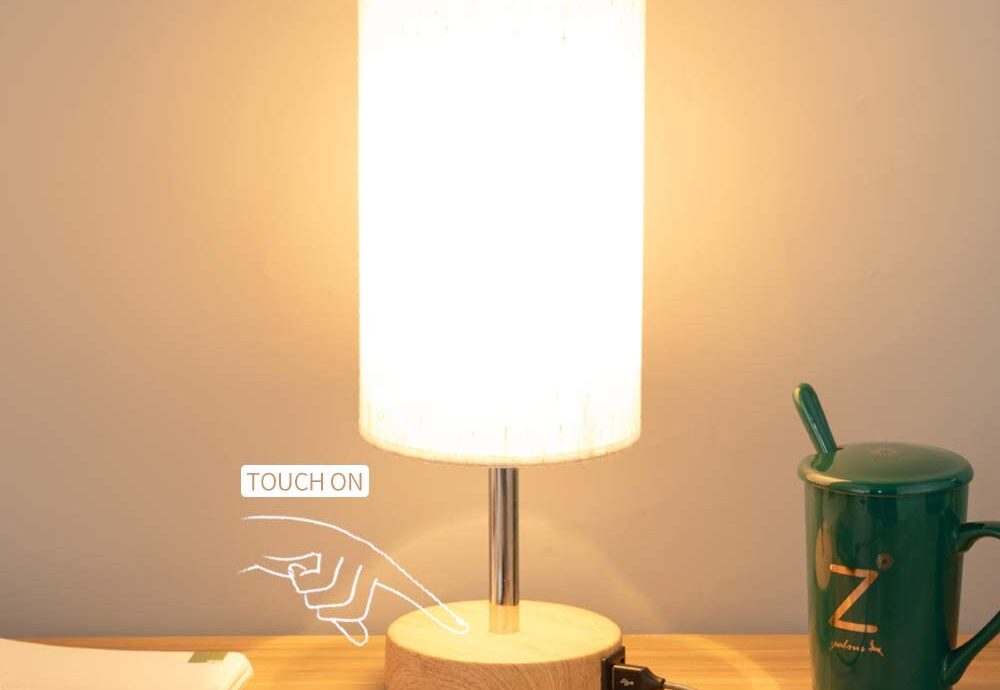 Lamp as an example of bedside lighting - a must for late night reading and mood lighting!
