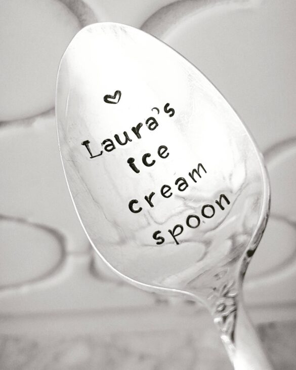 Valentine's gift - ice cream spoon etsy
