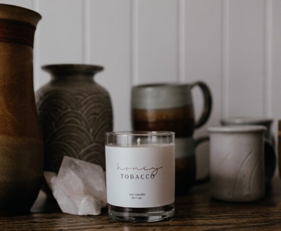 Valentine's day gift under $50 - far and wide honey tabacco candle